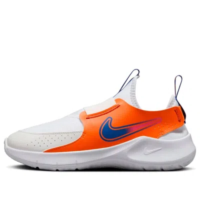 Nike (gs)  Flex Runner 3 'white Total Orange Blue' In Multi
