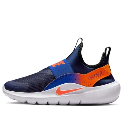 Nike (gs)  Flex Runner 4 'midnight Navy Total Orange Royal'