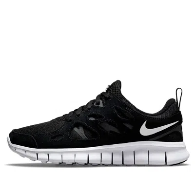 Nike (gs)  Free Run 2 'black White'