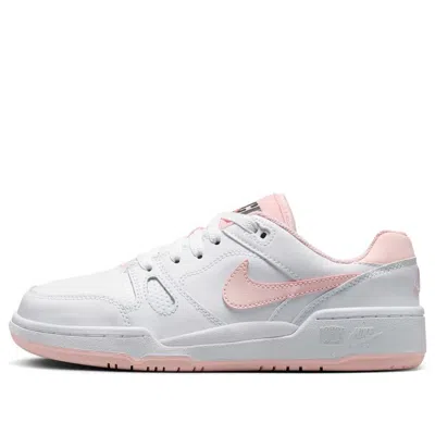 Nike (gs)  Full Force Low 'white Bright Mango Black Echo Pink'