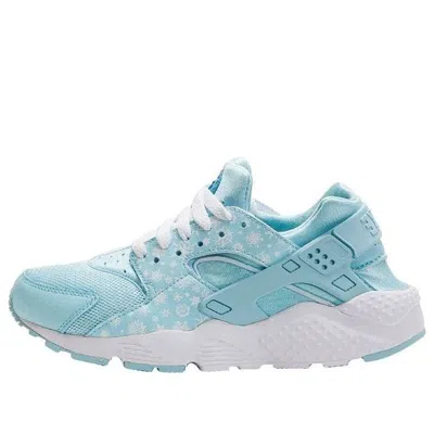 Nike (gs)  Huarache Run Print 'blue Lagoon'