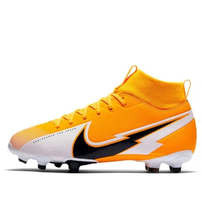 Nike (gs)  Jr Mercurial Superfly 7 Academy Mg 'yellow Black White'