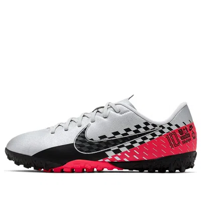 Nike (gs)  Jr. Mercurial Vapor 13 Academy Neymar Jr. Tf Turf 'silver Black Red'