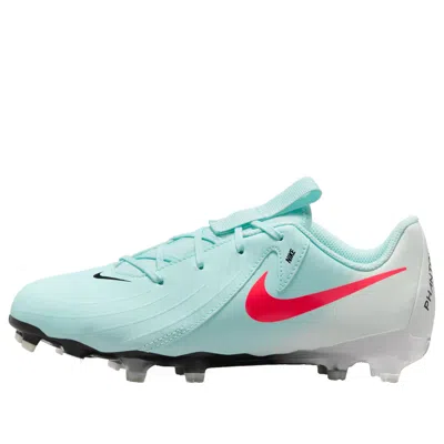 Nike (gs)  Jr. Phantom Gx 2 Academy 'mint Off-noir Atomic Red' In Multi