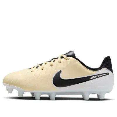 Nike (gs)  Jr. Tiempo Legend 10 Academy Mg 'lemonade Black Gold' In Multi
