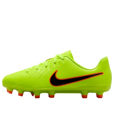 Nike (gs)  Jr. Tiempo Legend 10 Club Mg 'volt Black' In Multi