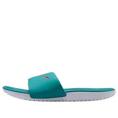 Nike (gs)  Kawa Slides 'bright Spruce' In Green