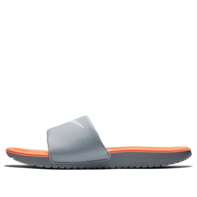 Nike (gs)  Kids' Kawa Slide Sandals Grey/orange