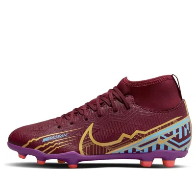 Nike (gs)  Kylian Mbapp X Mercurial Superfly 9 Club Fg Mg 'dark Beetroot'