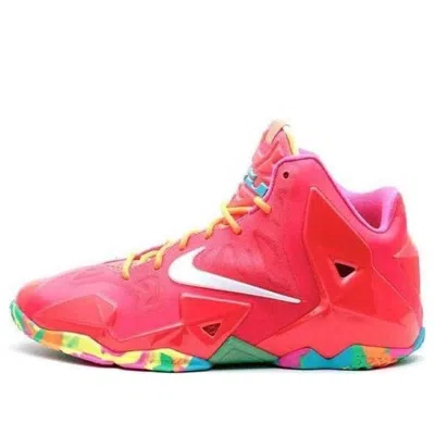 Nike (gs)  Lebron 11 'fruity Pebbles' In Pink