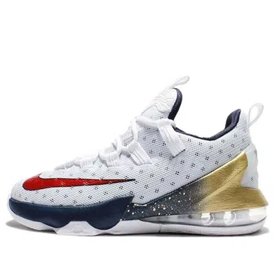 Nike (gs)  Lebron 13 Low 13 'white Red'