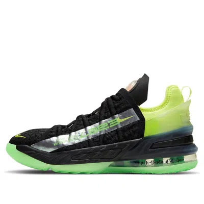 Nike (gs)  Lebron 18 'black Crimson Volt' In Multi