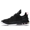 Nike (gs)  Lebron 18 'black University Red'