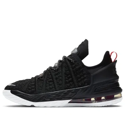 Nike (gs)  Lebron 18 'black University Red'