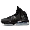 Nike (gs)  Lebron 19 'black Green Glow'