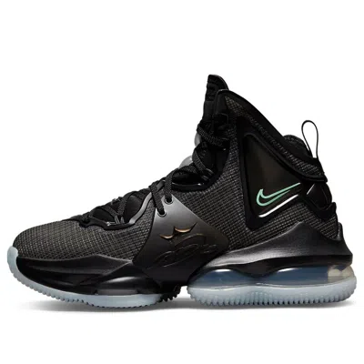 Nike (gs)  Lebron 19 'black Green Glow'