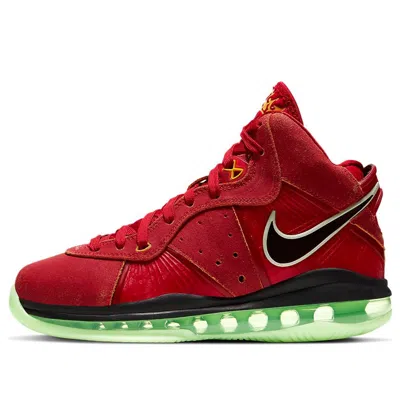 Nike (gs)  Lebron 8 'empire Jade' In Red