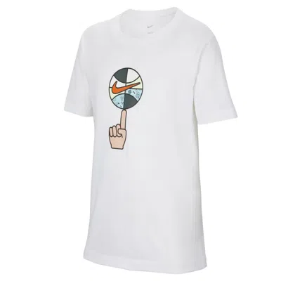 Nike (gs)  Legend Chbl Dri-fit T-shirt Asia Sizing 'white'