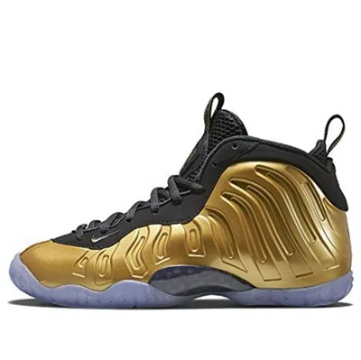 Nike (gs)  Little Posite One 'metallic Gold'