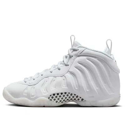 Nike (gs)  Little Posite One 'triple White'