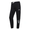 Nike (gs)  Logo Alphabet Printing Lacing Sports Pants/trousers/joggers Boy Black