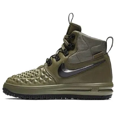 Nike (gs)  Lunar Force 1 Duckboot '17 'medium Olive' In Green