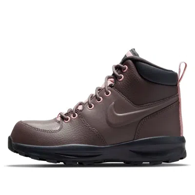 Nike (gs)  Manoa Leather 'violet Ore' In Brown