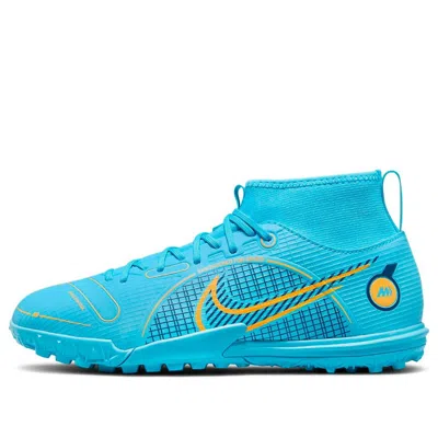 Nike (gs)  Mercurial Superfly 8 Academy Tf Turf In Blue
