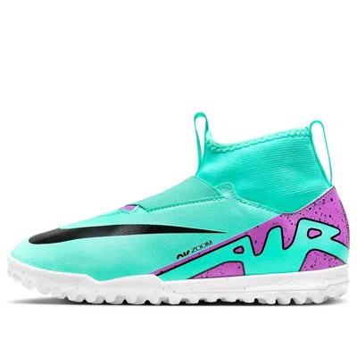 Nike (gs)  Mercurial Superfly 9 Academy Tf 'aqua Green Purple White'