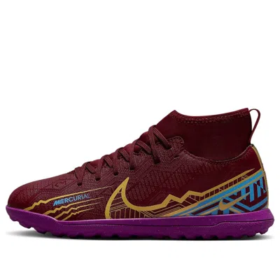 Nike (gs)  Mercurial Superfly 9 Club Km Tf Turf K 'red Purple'