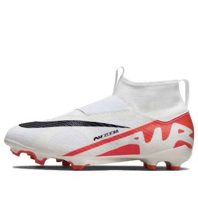 Nike (gs)  Mercurial Superfly 9 Pro Firm Ground Soccer Cleats 'white Orange'