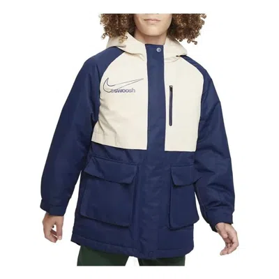 Nike (gs)  Midlength Jacket 'deep Blue'