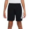 Nike (gs)  Multi Dri-fit Graphic Training Shorts 'black White'