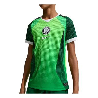 Nike (gs)  Nigeria 2026 Stadium Home Dri-fit Jersey 'pine Green Electric Green White'
