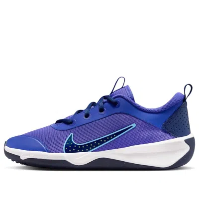 Nike (gs)  Omni Multi-court Gs 'persian Violet' In Blue