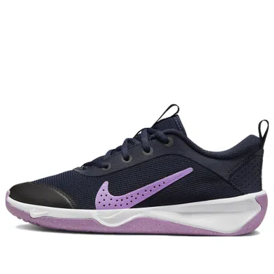 Nike (gs)  Omni Multi-court 'obsidian Rush Fuchsia'