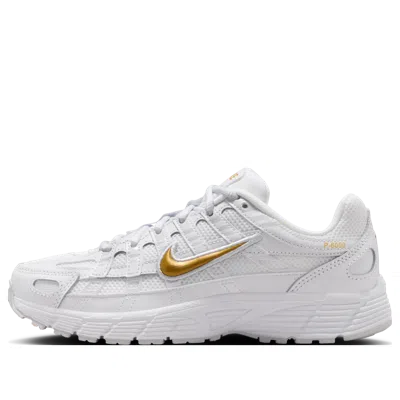 Nike (gs)  P-6000 'white Metallic Gold' In Multi