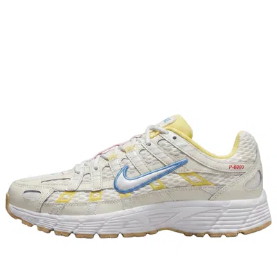 Nike (gs)  P-6000 Utility 'white Aluminum Linen Yellow' In Multi