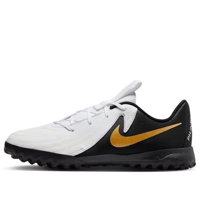 Nike (gs)  Phantom Gx 2 Academy Tf 'white Metallic Gold Black'