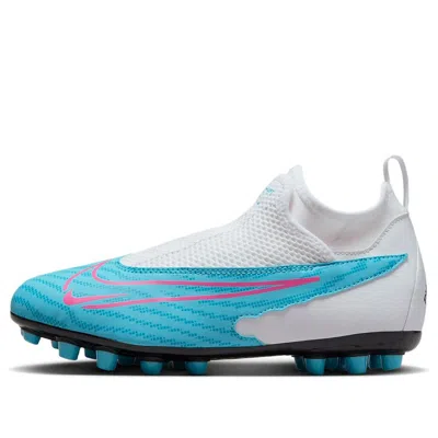 Nike (gs)  Phantom Gx Academy Df Ag 'baltic Blue White Pink' In Multi
