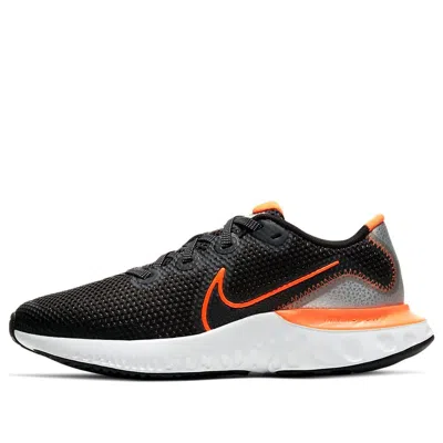 Nike (gs)  Renew Run 'total Orange' In Blue