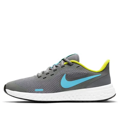 Nike (gs)  Revolution 5 'smoke Grey Chlorine Blue'