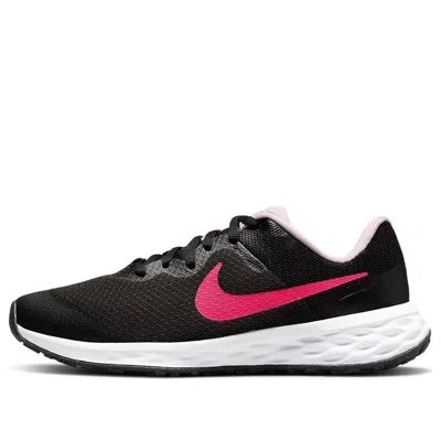 Nike (gs)  Revolution 6 'black Pink'