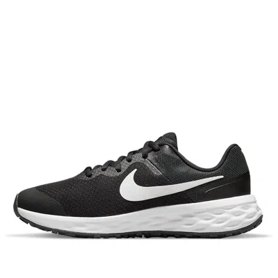 Nike (gs)  Revolution 6 'black White'
