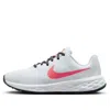 Nike (gs)  Revolution 6 Road Running Shoes 'white Gridiron Orange Sea Coral'