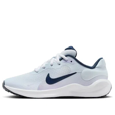 Nike (gs)  Revolution 7 'grey Lilac Navy'