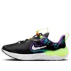Nike (gs)  Run Flow Easy On/off Shoes 'black Teal Nebula Volt'