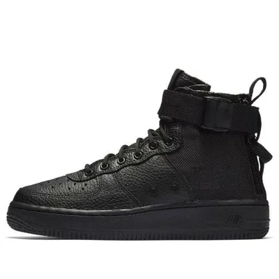 Nike (gs)  Sf Air Force 1 Mid 'triple Black'