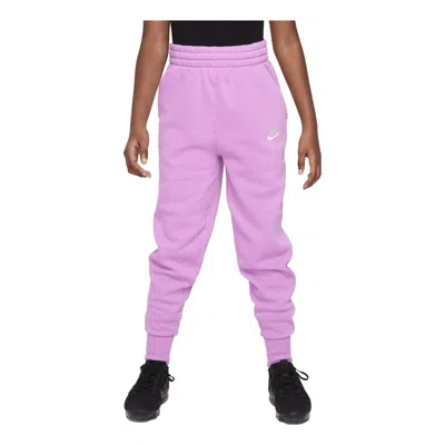 Nike (gs)  Sportswear Club Fleece High-waisted Fitted Pants 'purple'