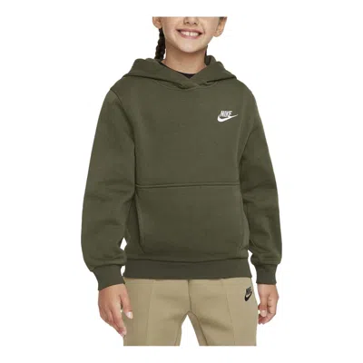 Nike (gs)  Sportswear Club Fleece Pullover Hoodie 'olive Green'